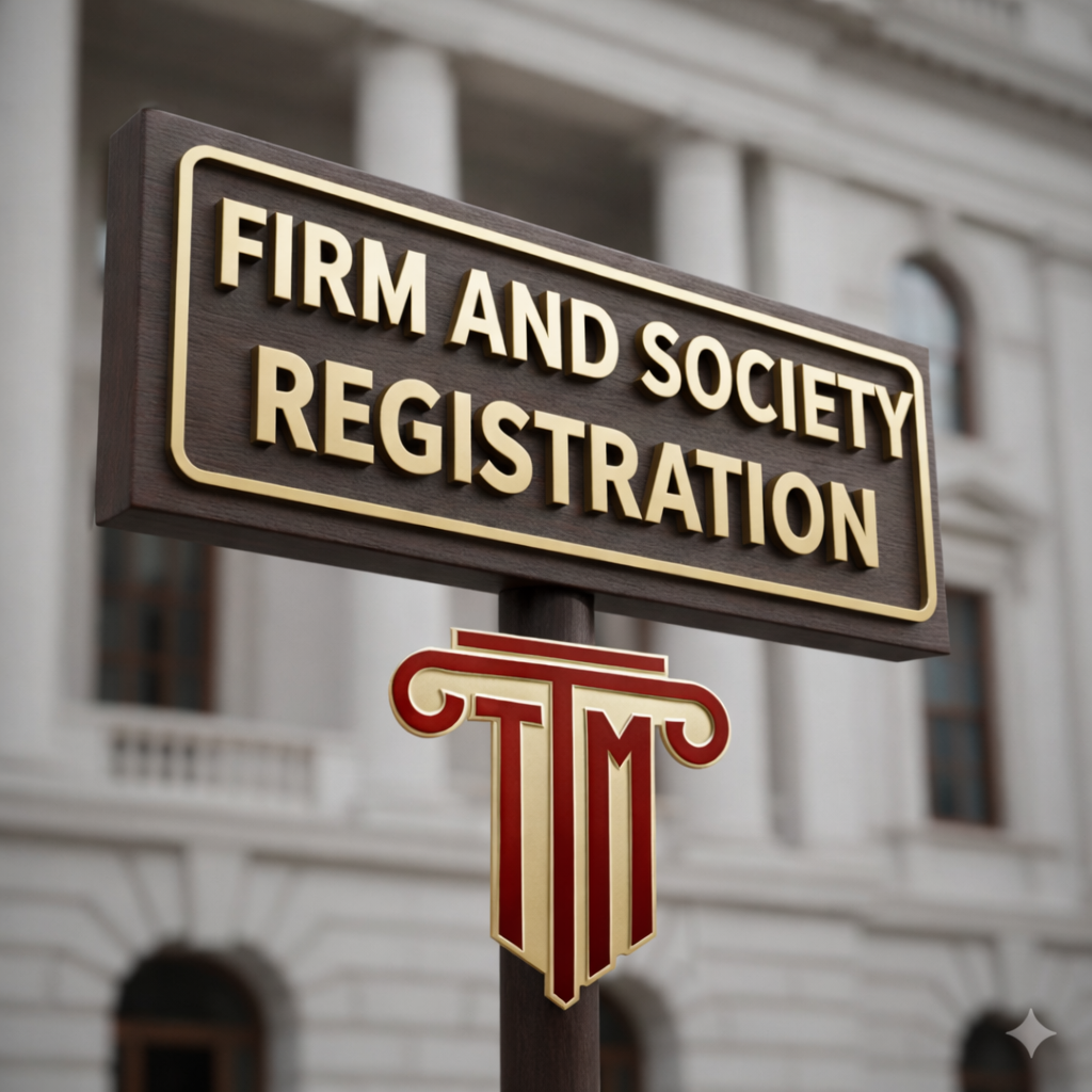 FIRM & SOCIETY REGISTRATION